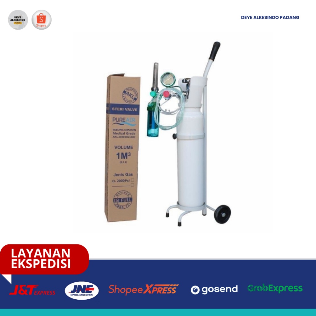 TABUNG OKSIGEN LENGKAP (Promo Harga)