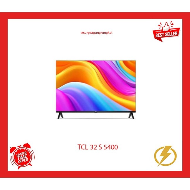DIGITAL LED TV TCL 32 INCH GOOGLE TV - 32 S 5400