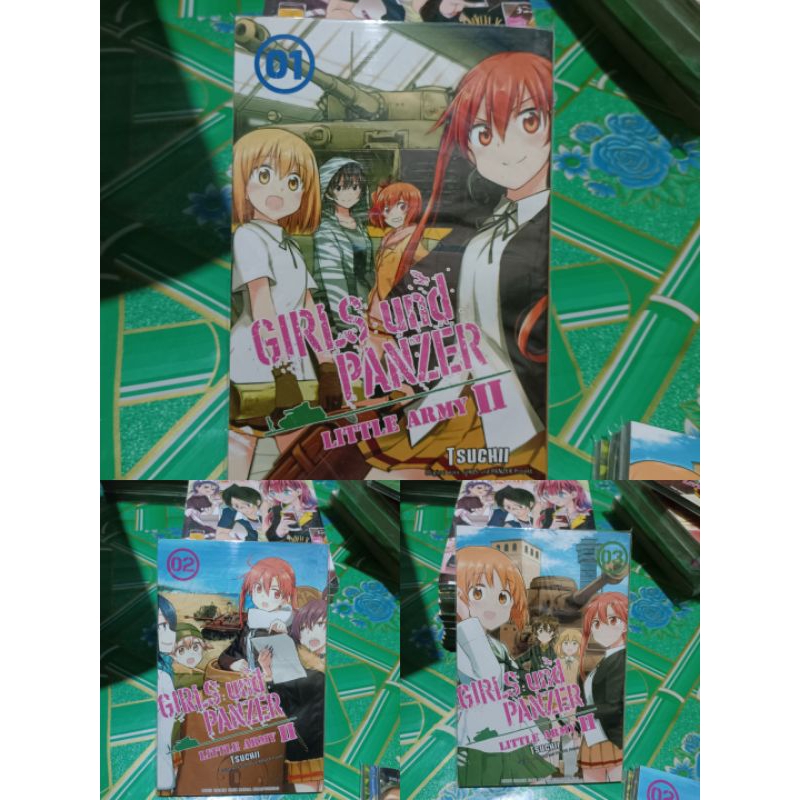 komik girls und panzer little army ii 1,2,3 cabutan / komik girls und panzer little army ii vol 1,2,