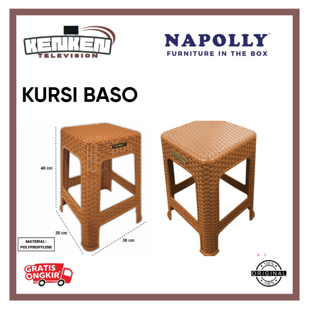 Kursi Plastik Baso Napolly Kursi Baso Napolly Kursi Napolly Plastik