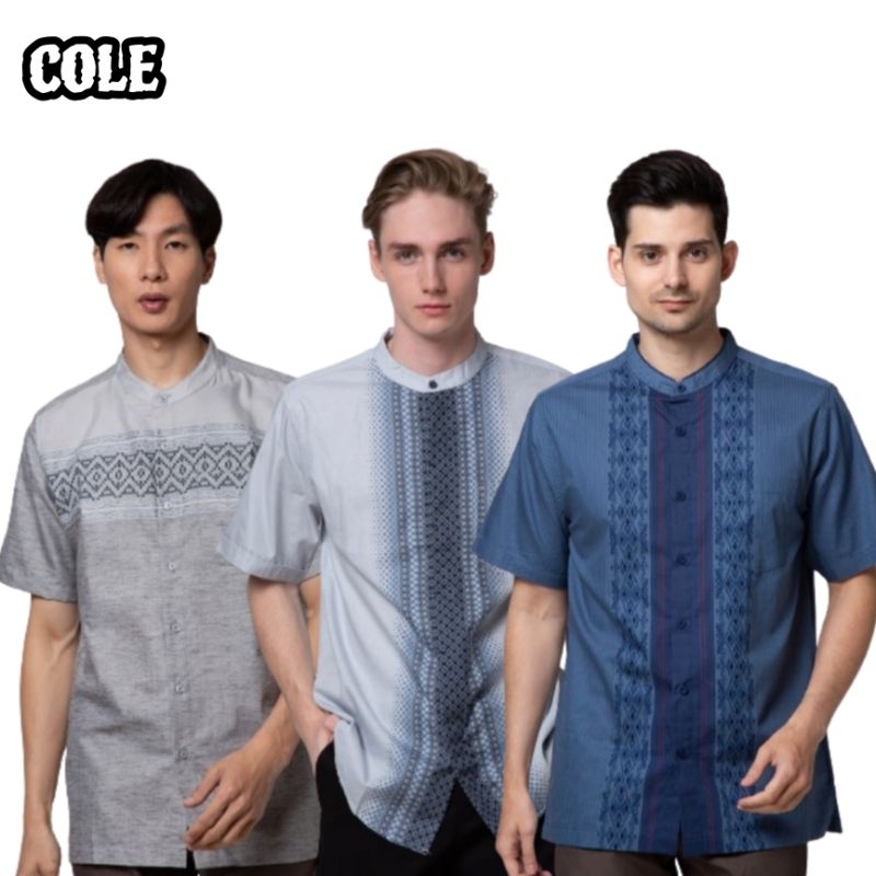 Baju koko Cole Original Fulltag Baju Koko pendek Baju Koko Details