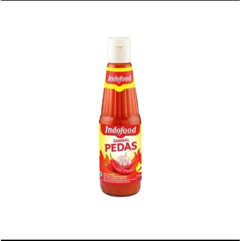 

Sambal Indofood Pedas Botol Kaca 335ml