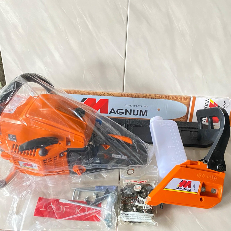 Senso MESIN CHAINSAW MAGNUM BAR BAJA 22 INCH MESIN GERGAJI POTONG KAYU