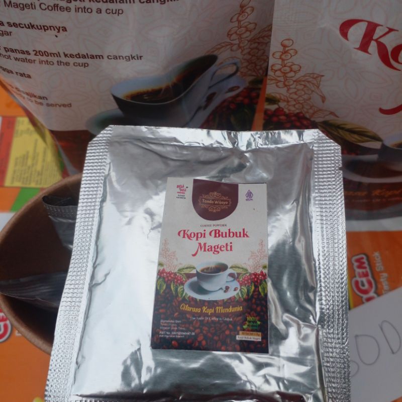 

kopi bubuk ki mageti isi 10 sachet