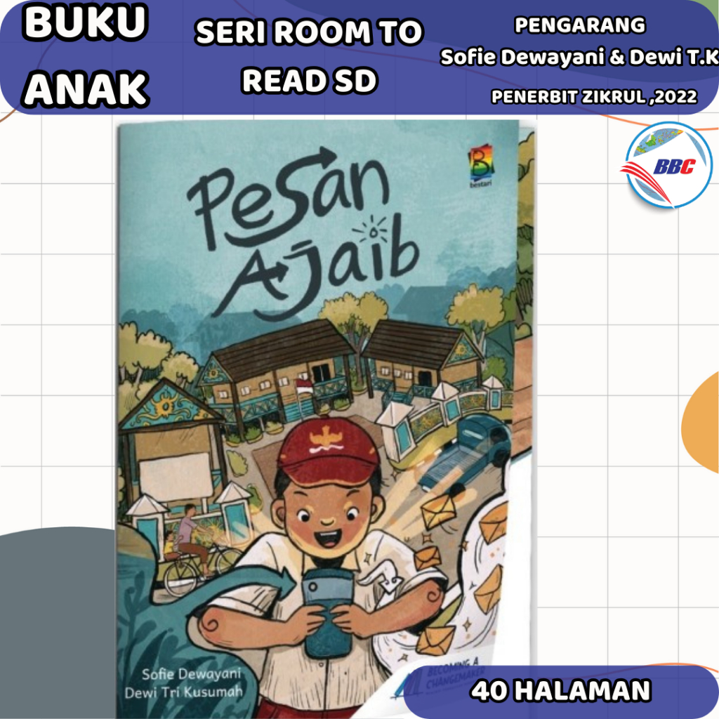 BUKU ANAK SERI ROOM TO READ PESAN AJAIB