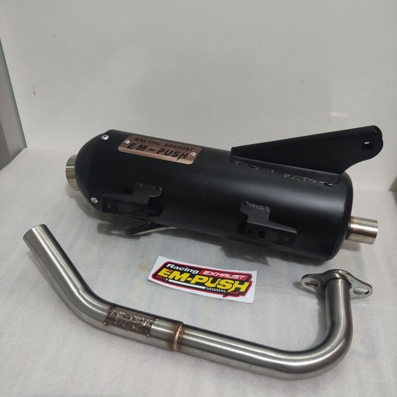 KNALPOT EMPUSH EXHAUST YAMAHA MIO SPORTY FINO STANDAR RACING