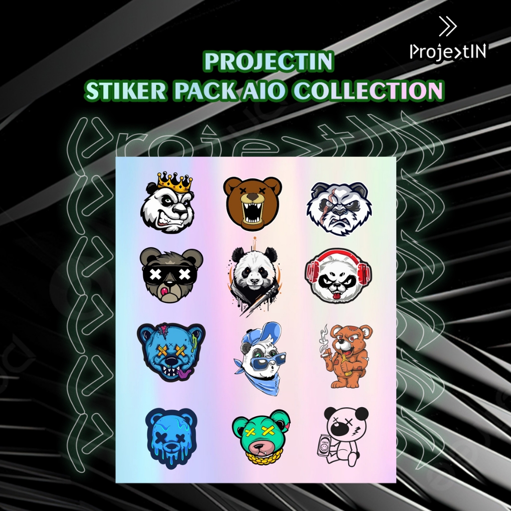 Stiker pack All aio, Stiker Pack AIO , Stiker pack Hologram AIO, Stiker pack HP, Stiker pack Laptop