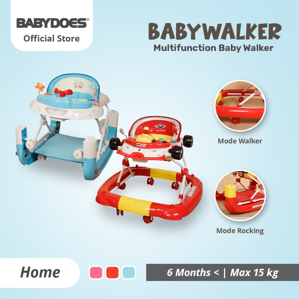 Babydoes Babywalker CH 11085 Red