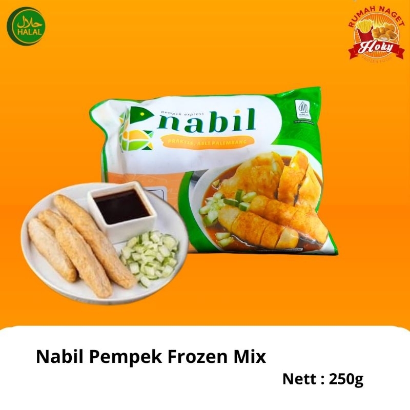 

Pempek Nabil Mix 250 gr + Sambal