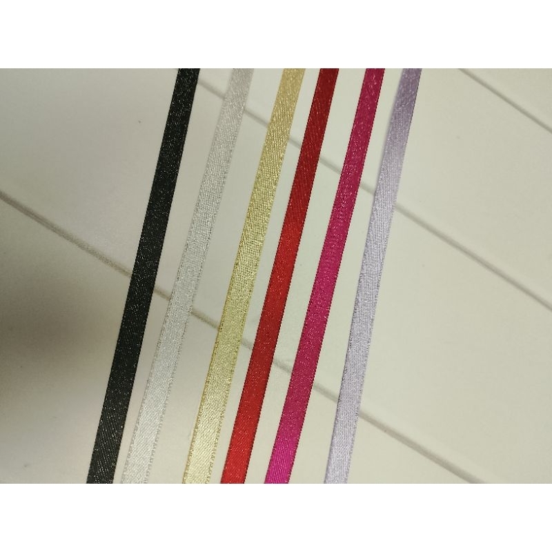 

pita satin metalic silver 1cm