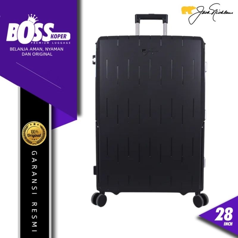 Koper Large 28 Inch JACK NICKLAUS Tanpa Resleting Kuat TSA Original