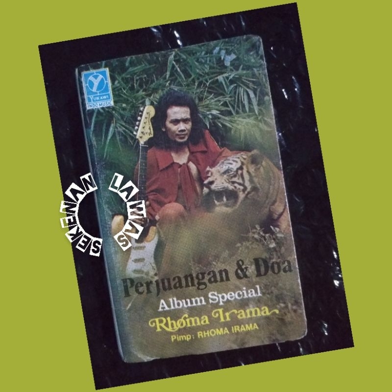Kaset Rhoma Irama - Ost Perjuangan & Doa (Cover Ada Coretan)