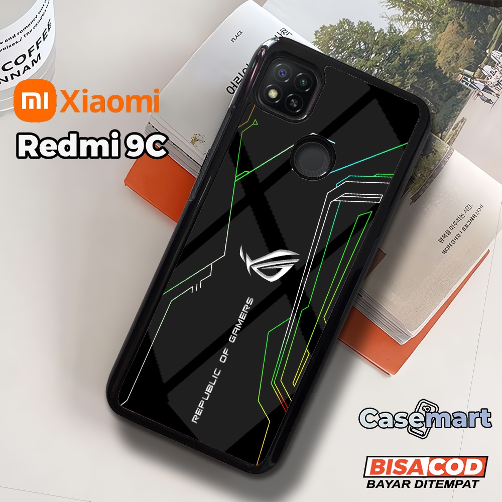 Case REDMI 9C Casing REDMI 9C Casemart [ROG1] Case Glossy Case Aesthetic Custom Case Anime Case Hp R
