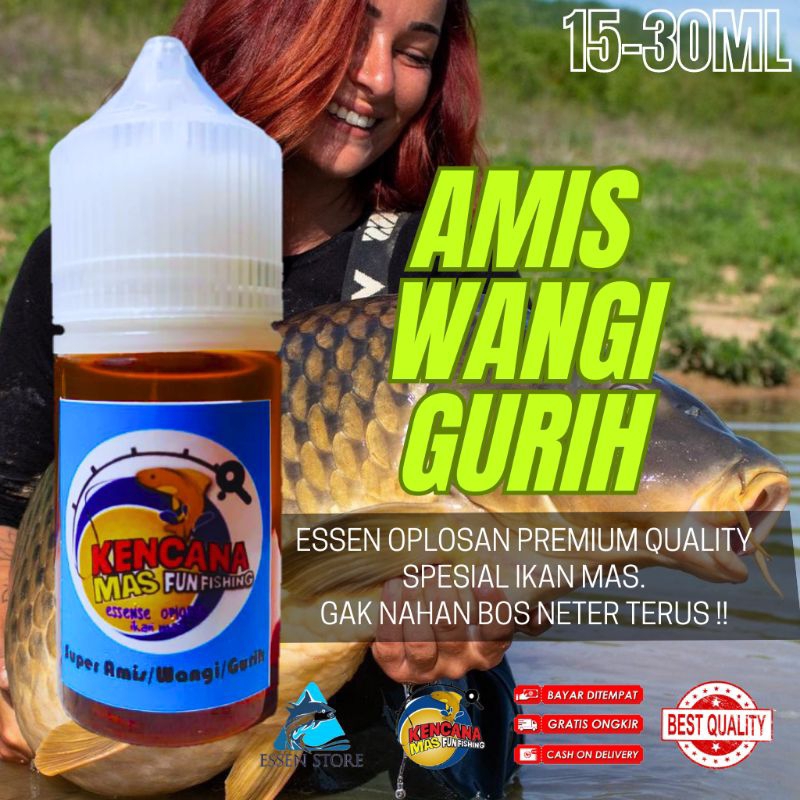 Essen Oplosan Ikan Mas Super Amis Wangi Gurih target ikan mas rame dan babon
