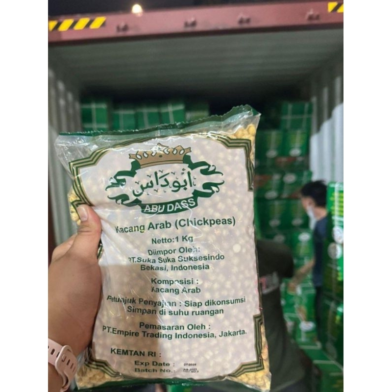 

Kacang Arab abudas 1kg