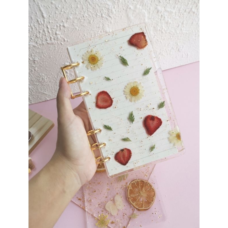 

custom notebook a6 strawberry
