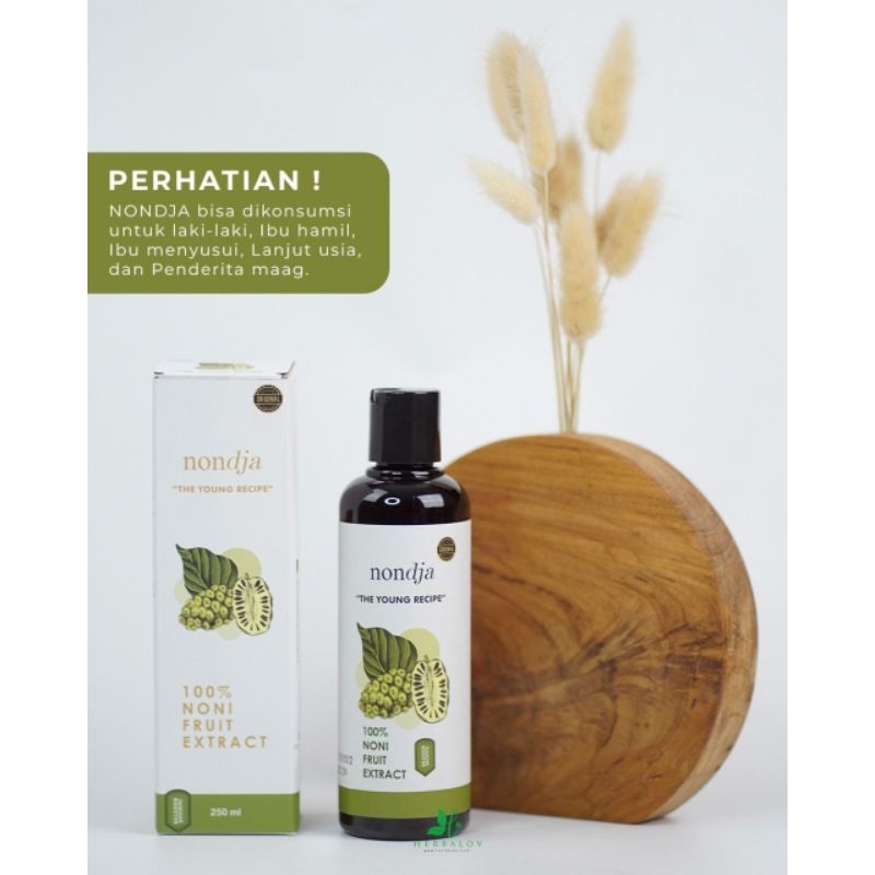NONDJA SARI BUAH MENGKUDU BY HERBAMOUR | HERBAMOUR | SARI MENGKUDU | MINUMAN SARI MENGKUDU | MINUMAN