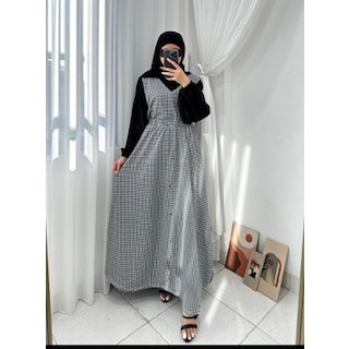 GAMIS SET 3 IN 1 MOTIF KOTAK
