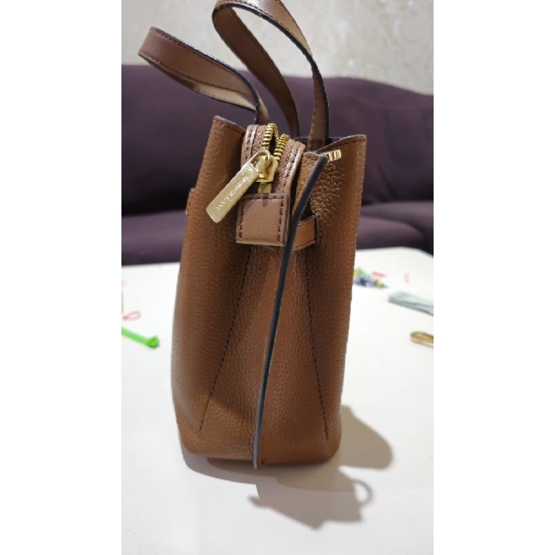 MK Emilia satchel brown