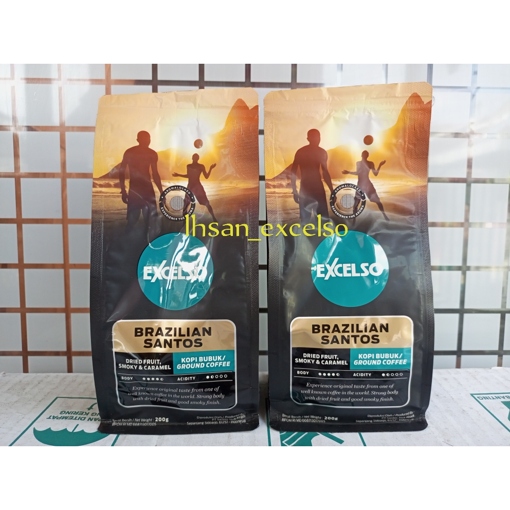 

Excelso Brazillian Santos Bubuk 200 gram