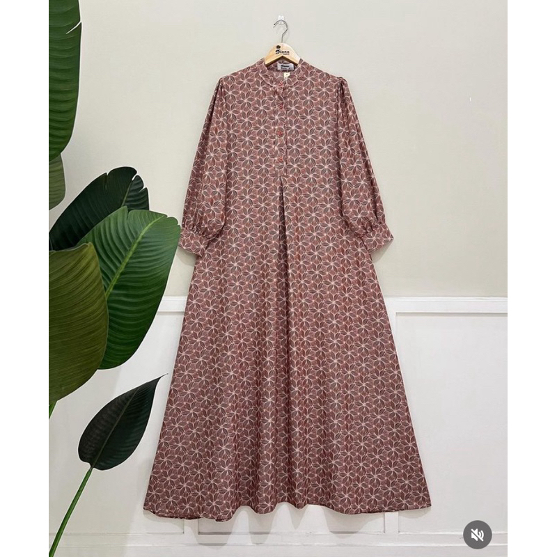 GAMIS KINAN JERSY CREPE IMPORT GAMIS TERBARU WANITA KEKINAN