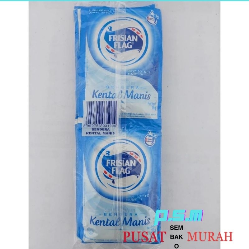 

SUSU PUTIH KENTAL MANIS,susu bendera frisian flag 1 pack isi 6pcs