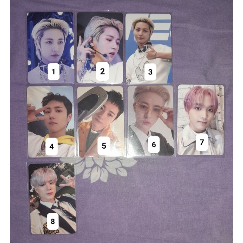 Photocard Official Renjun Beatbox Dicon / Haechan / Jeno ISTJ