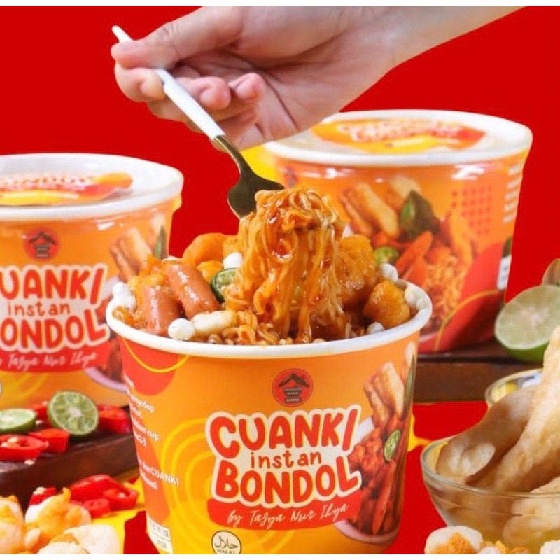 

2 PCS CUANKI INSTAN BONDOL