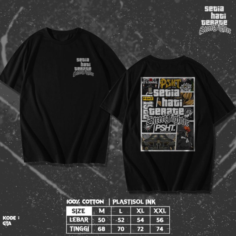 T-SHIRT PSHT STREET FIGHTER MURMER