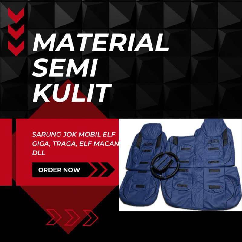 bungkus jok sarung jok cover jok karakter truk isuzu elf nmr71 hd isuzu elf nkr 71hd isuzu traga dll