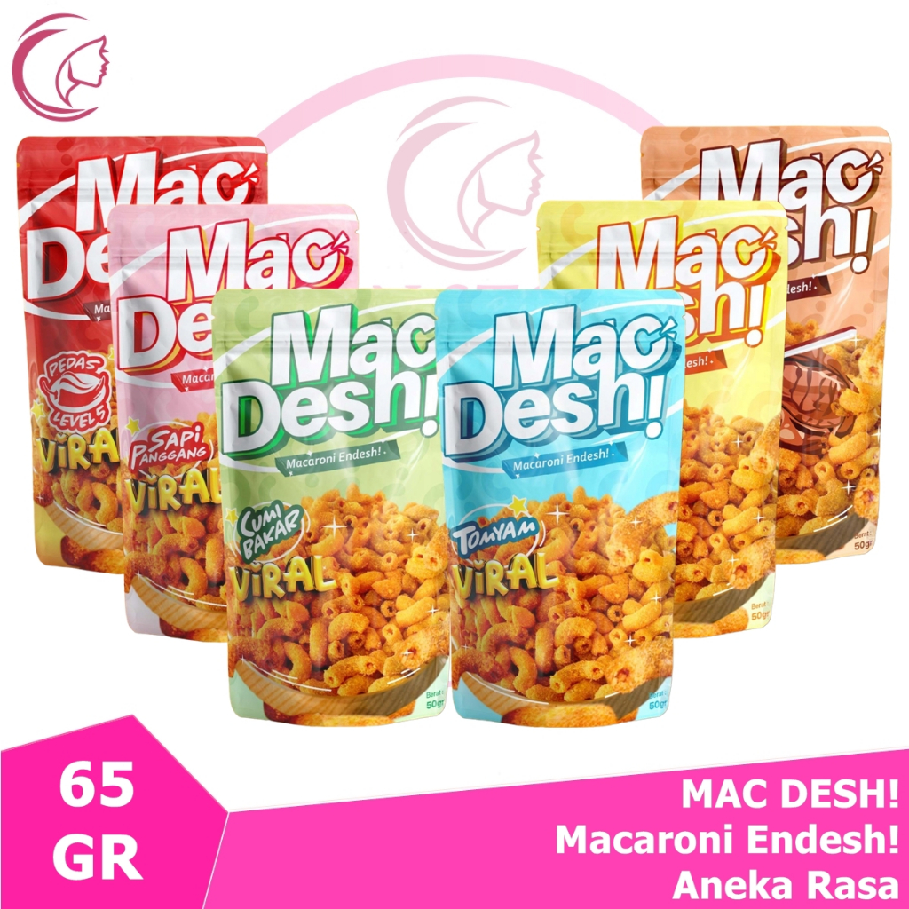 

Makaroni Mac Desh! Macaroni Endesh Premium ! / Makaroni Snack Viral ( ADN Store Makassar )