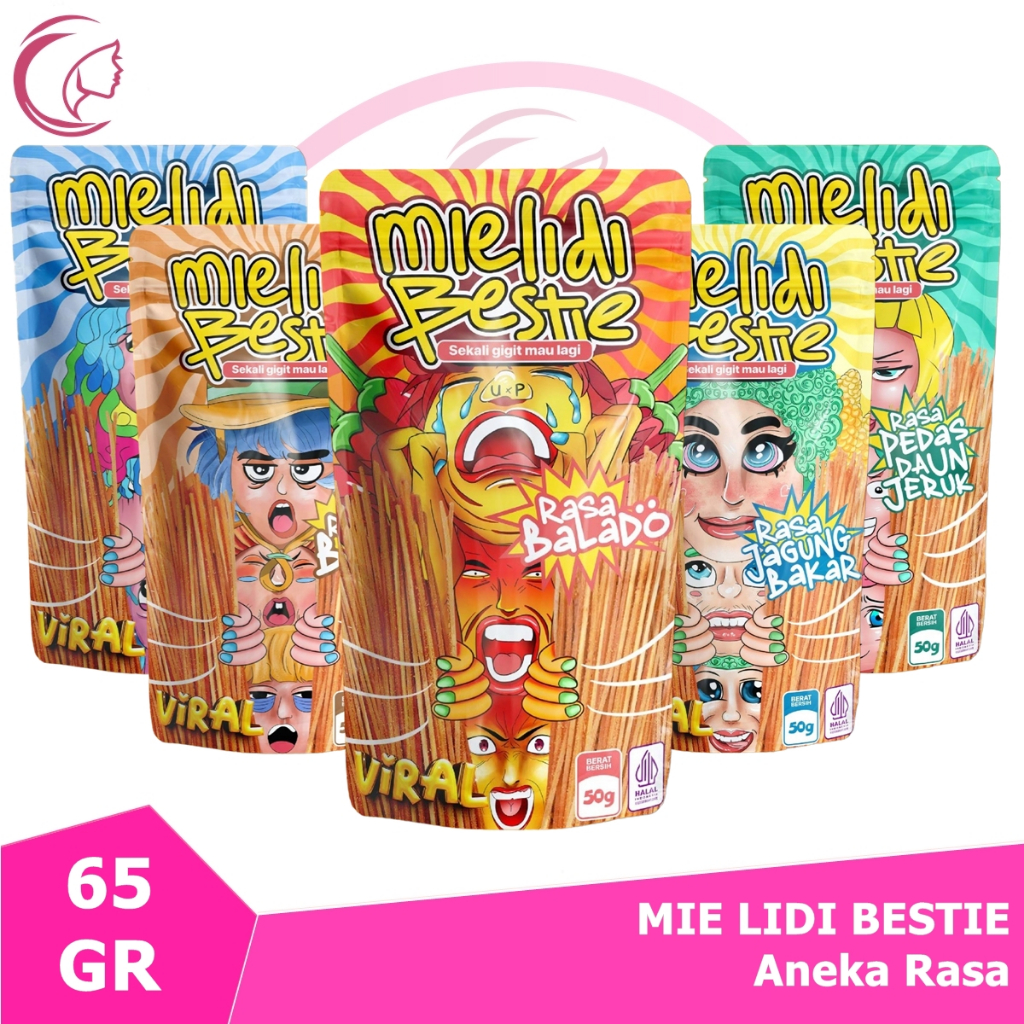 

Mie Lidi Bestie / Mi Lidi aneka rasa Snack Viral ( ADN Store Makassar )