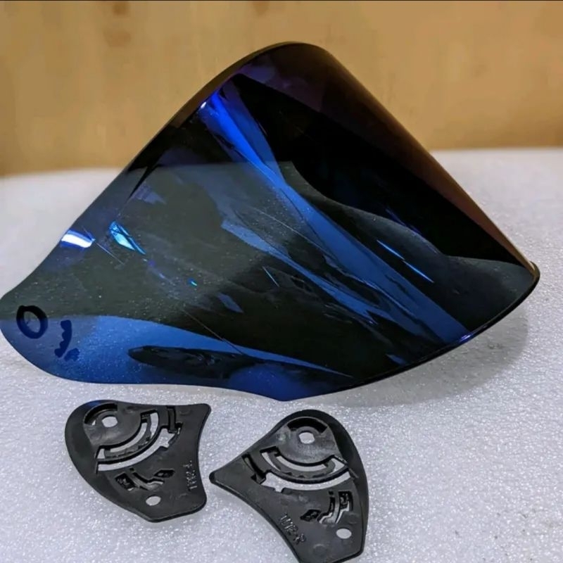 VISOR FLAT R KYT ORIGINAL | KACA HELM KYT GALAXY, DJ MARU, INK CENTRO