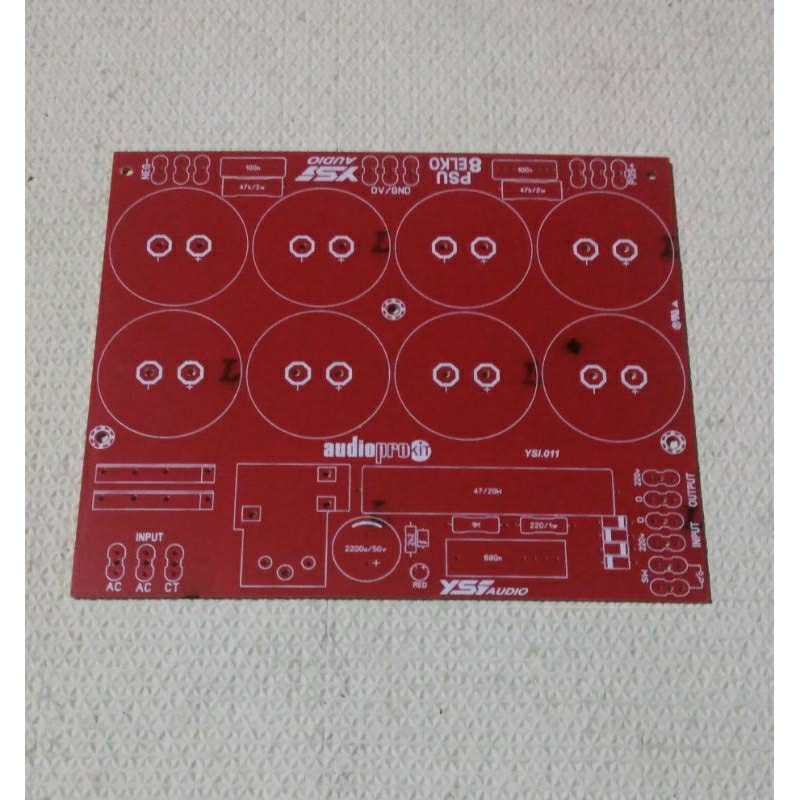 PCB PSU 8 ELCO + SOFTSTAR