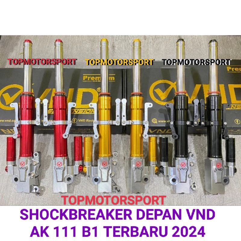 SHOCK TABUNG DEPAN VND AK 111 B1 TELESCOPIC VARIO 160/JUPITER Z/MX KING/MX OLD/FIZR/VEGA VND