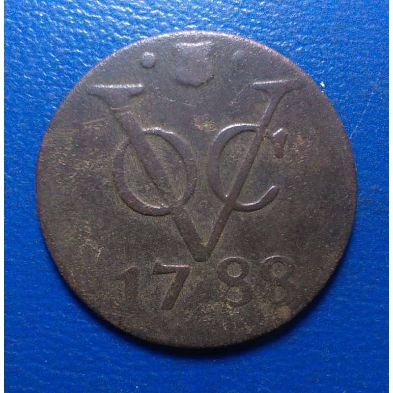 Koin VOC 1 Duit Utrecht 1788
