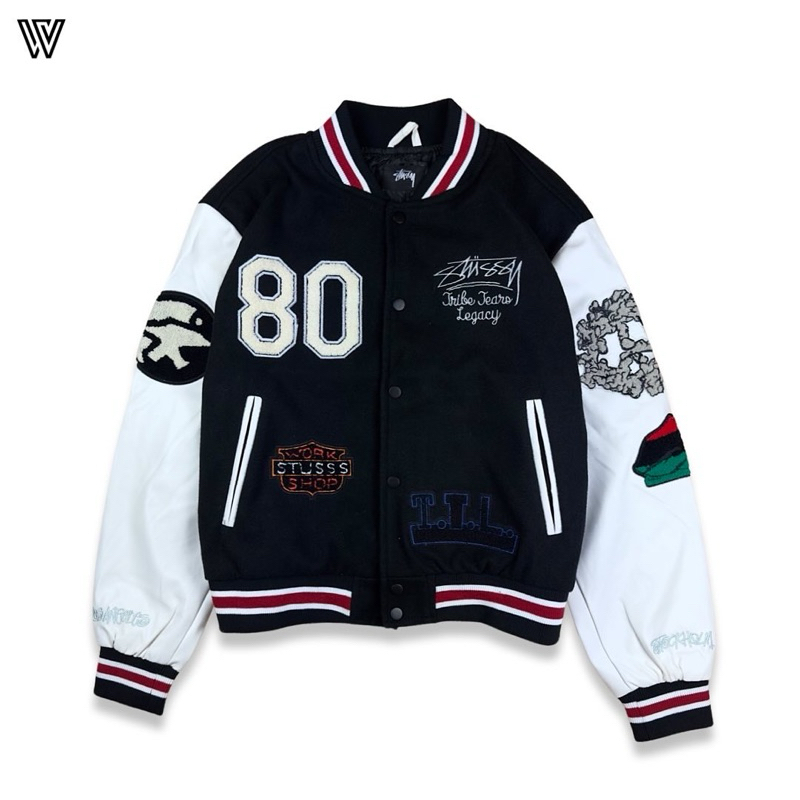 Stussy x Denim Tears x Our Legacy Varsity Jacket