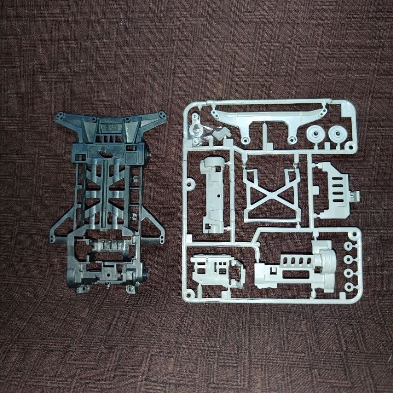 Tamiya Chassis Super X Carbon Reinforced PA-CF Gearbox original 94824