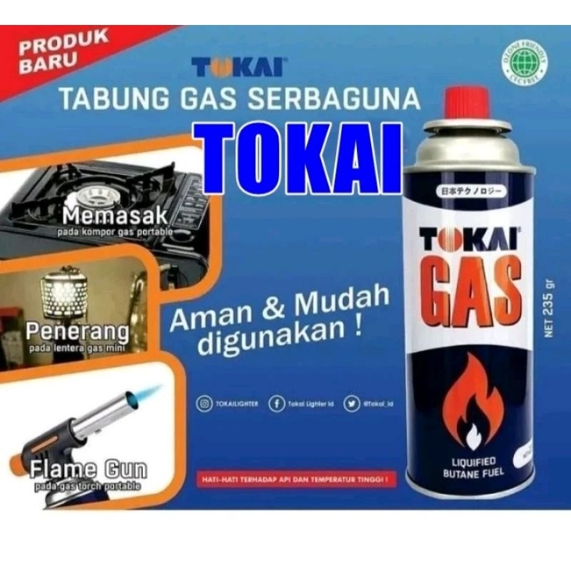 Gas Portable 235gr TOKAI