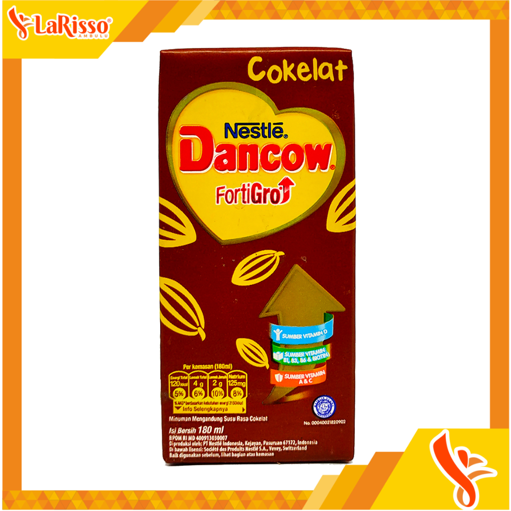 

DANCOW FORTIGRO UHT 180ML COKLAT