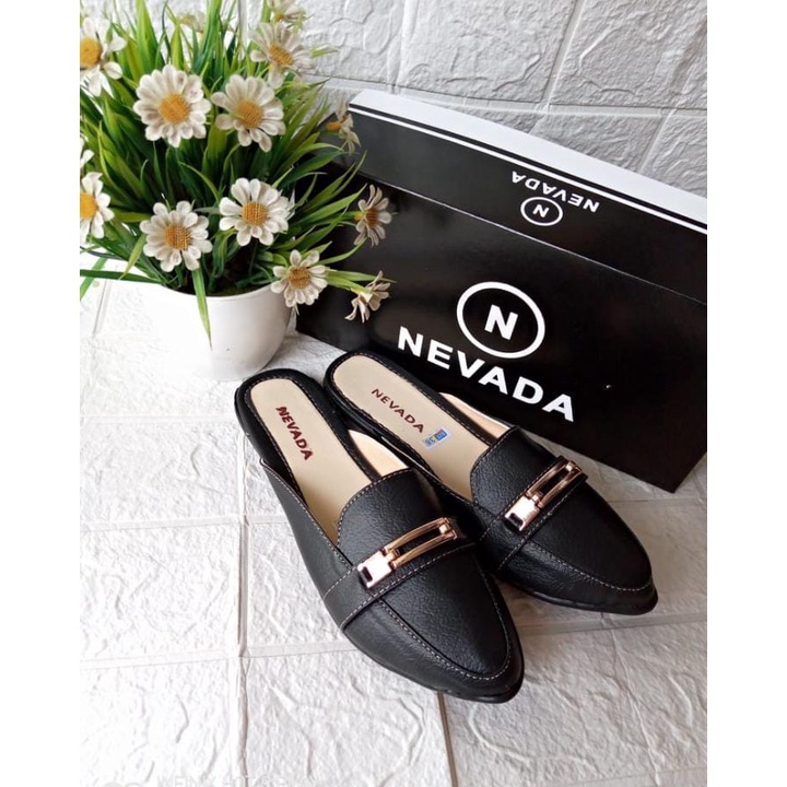 PROMO COD- Sandal Wanita Selop GCI Nevada Termurah - Sandal Wanita Selop Nevada Terbaru