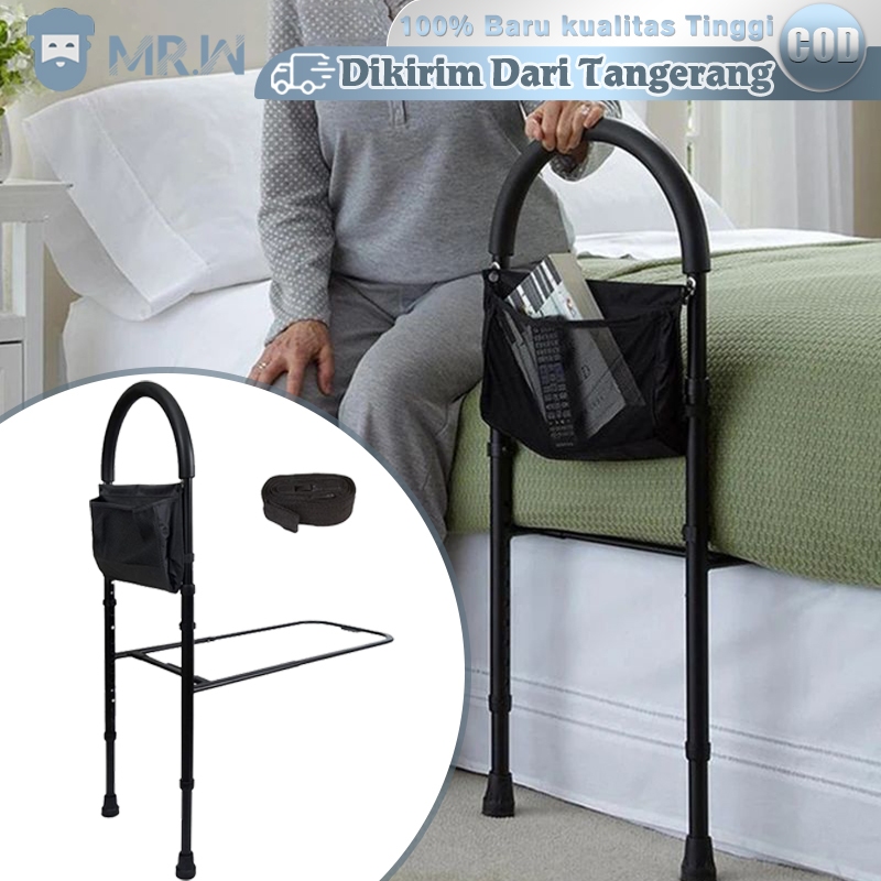 Bed Assist Rail Adjustable Alat Bantu Pegangan Tempat Tidur Lansia Safety Bed Rail Lansia