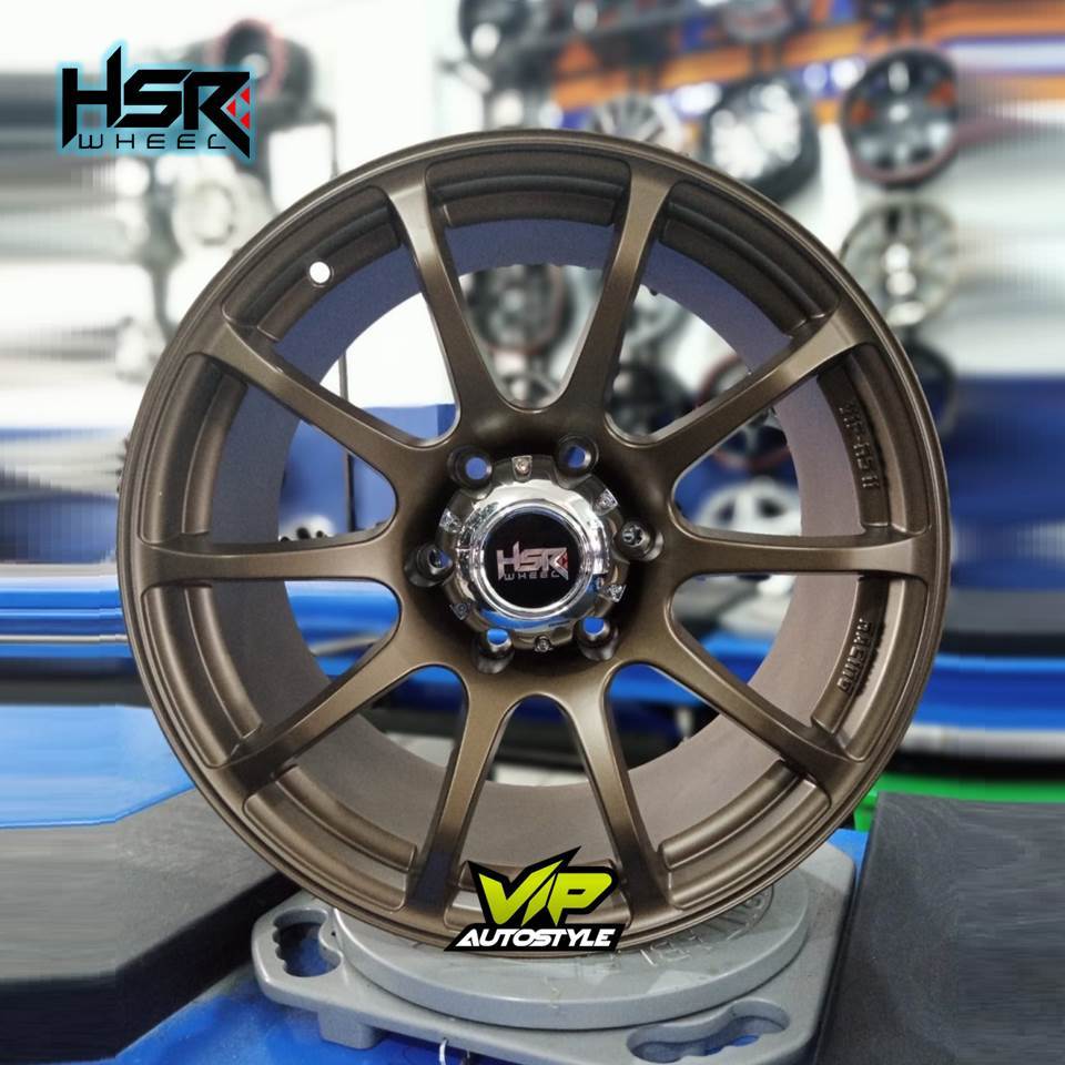 Velg mobil R18 HSR Hiroshima Bronze Nissan Terrano Strada Triton Hilux double cabin
