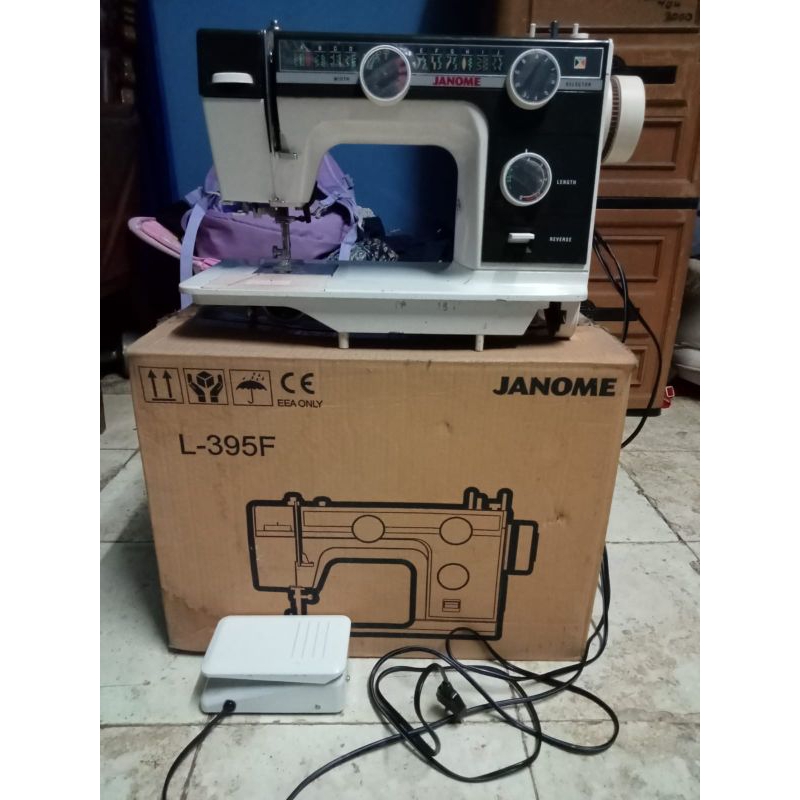 Mesin Jahit Listrik portabel Janome L-395F