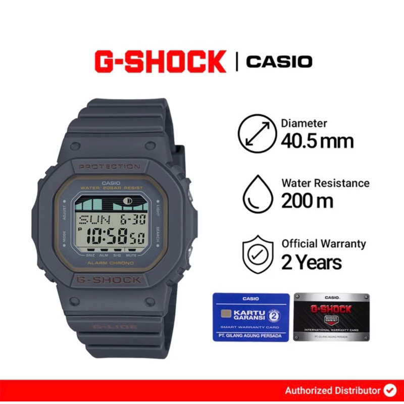 Jam Tangan Wanita Casio G-Shock GLX-S5600-1DR / GLX-S5600-1D Original