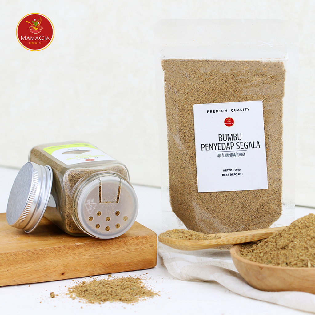 

Mamacia Treats Bumbu Penyedap Segala / All Purpose Seasoning Bumbu Rempah Masak Premium 50 gr