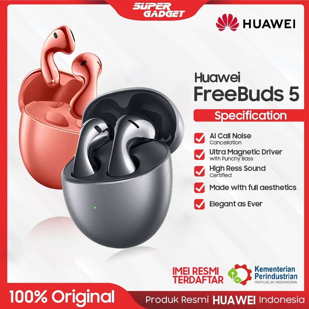 Huawei FreeBuds 5 Earbuds Bluetooth True Wireless Earphone