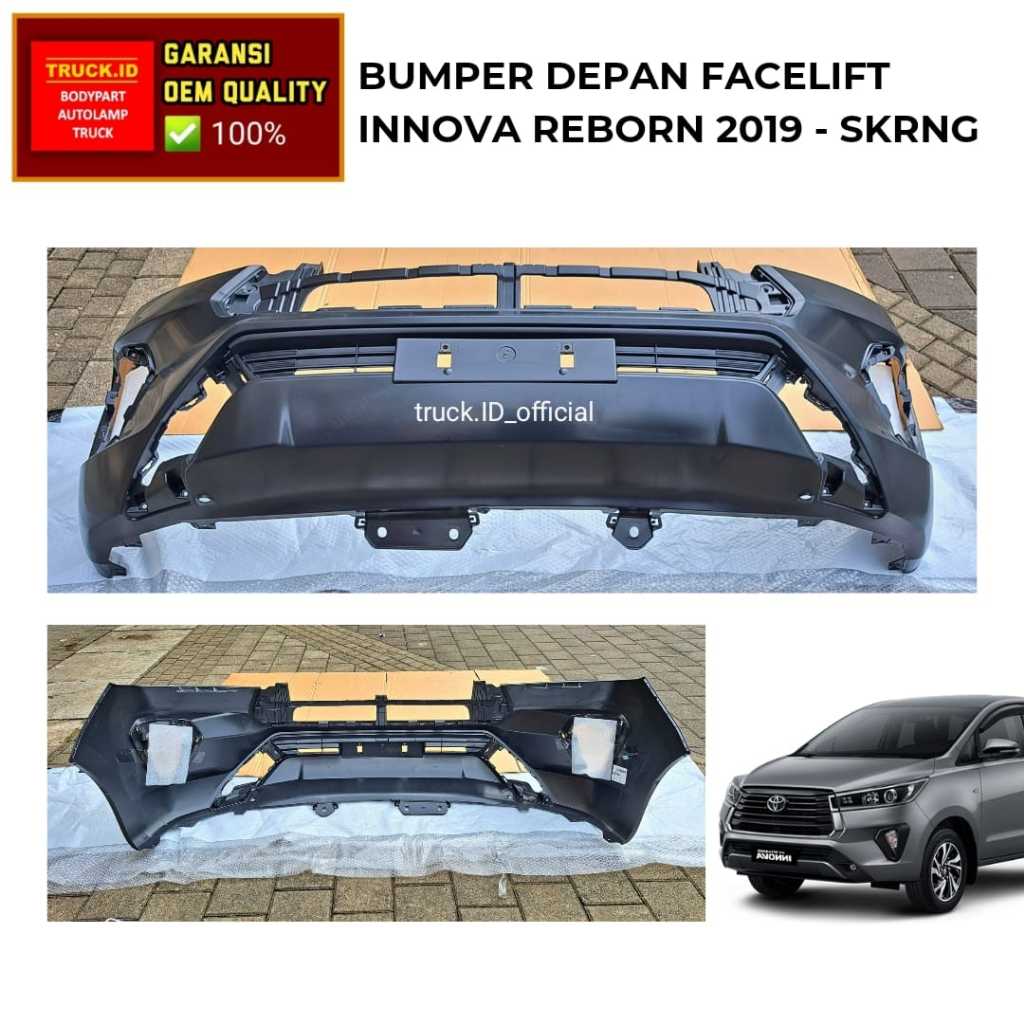 BEMPER BUMPER DEPAN INNOVA REBORN 2019 - SEKARANG