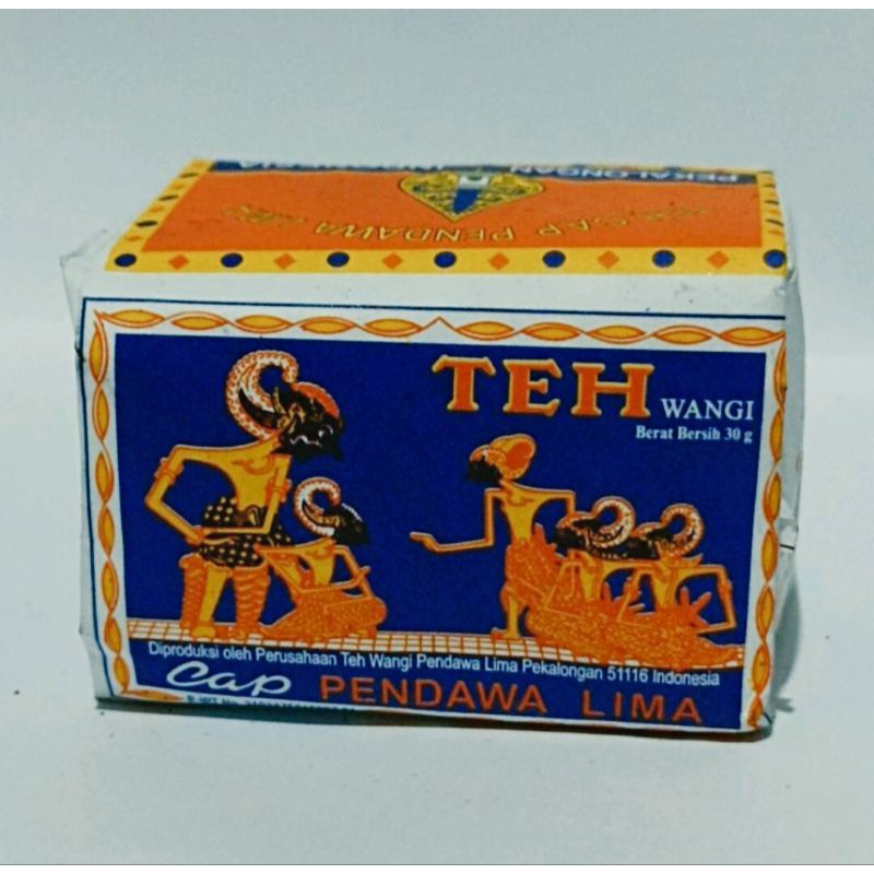 

Teh Pendawa Lima 1 pack isi 5 bungkus x 60 gram