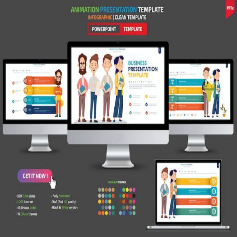 Presentasi Powerpoint Animasi